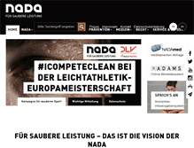 Tablet Screenshot of nada.de